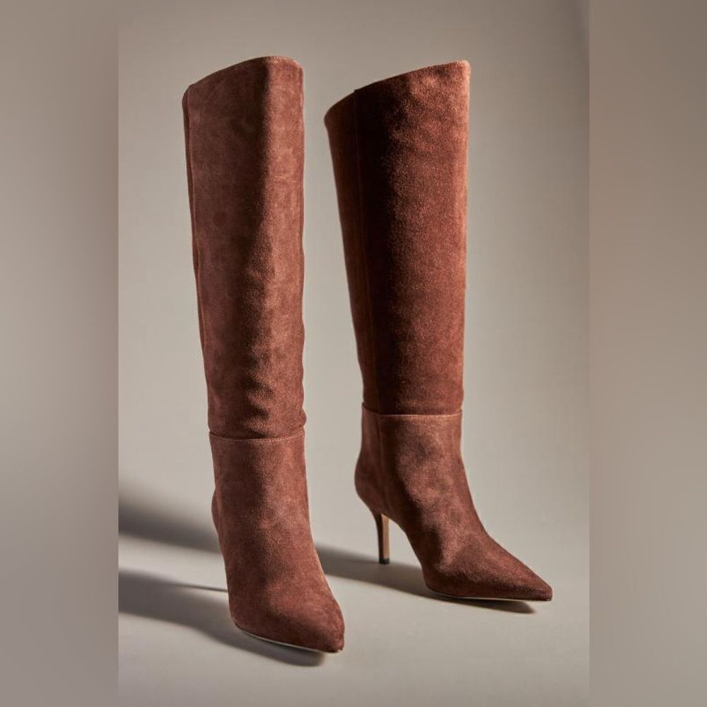 New! Reformation Rosemary Tall Suede Boots